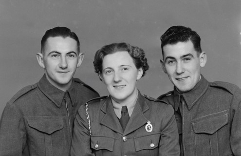 Ernest, Allan, Yvonne SW1943 0864