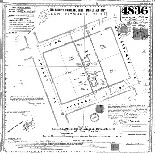 Taranaki DP4836 Sheet 1